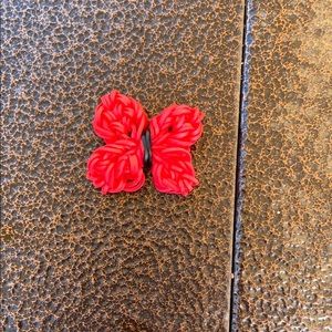 Rainbow loom butterfly